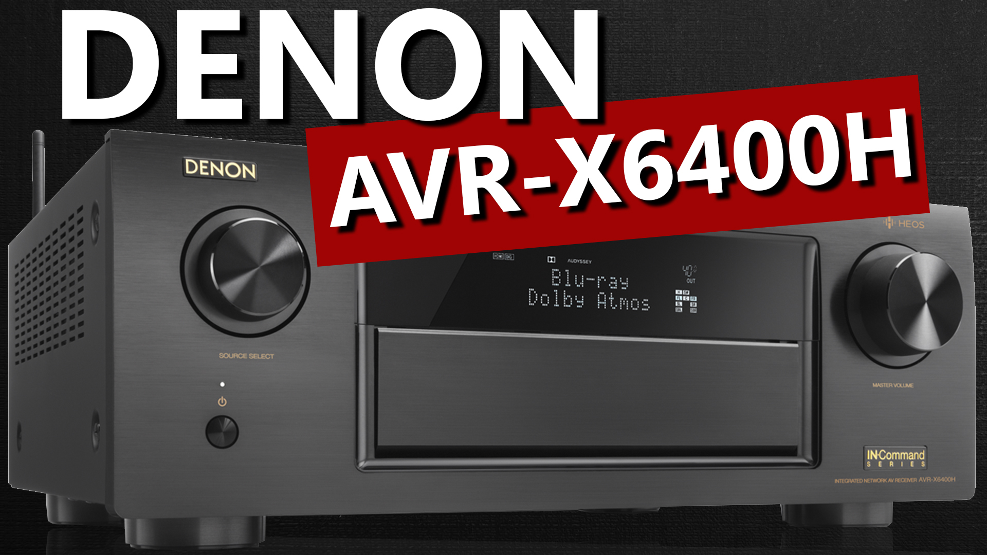 Denon AVR-X6400H Dolby Atmos Receiver Unboxing and Overview