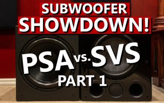 Power Sound Audio S3611 vs SVS PB16 Ultra Subwoofer Showdown Part 1