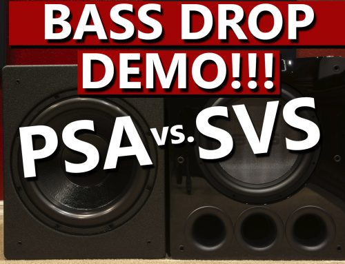 PSA S3611 vs SVS PB16 – Bass Drop Demo
